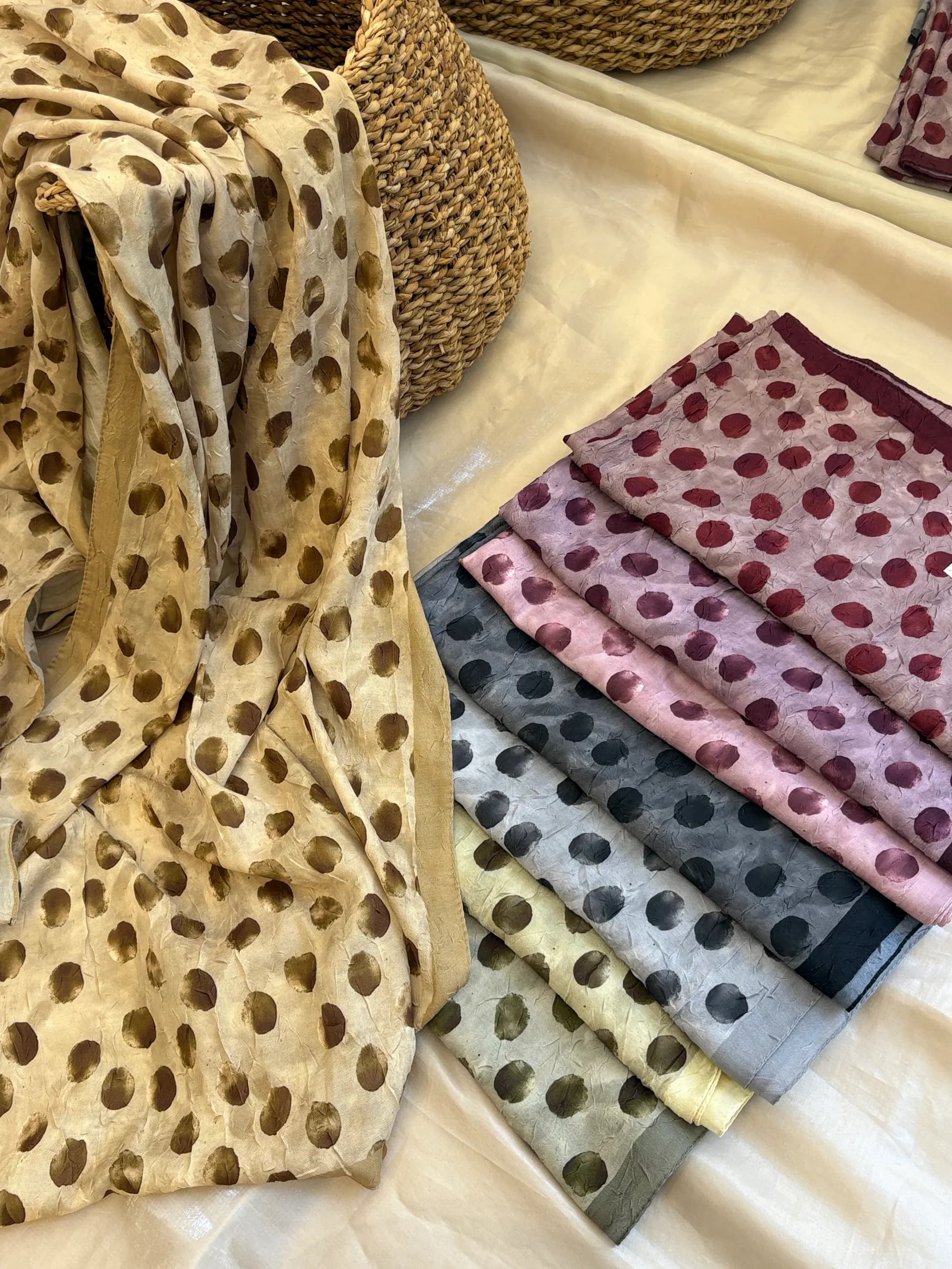 Soft Kraş Polka Şal