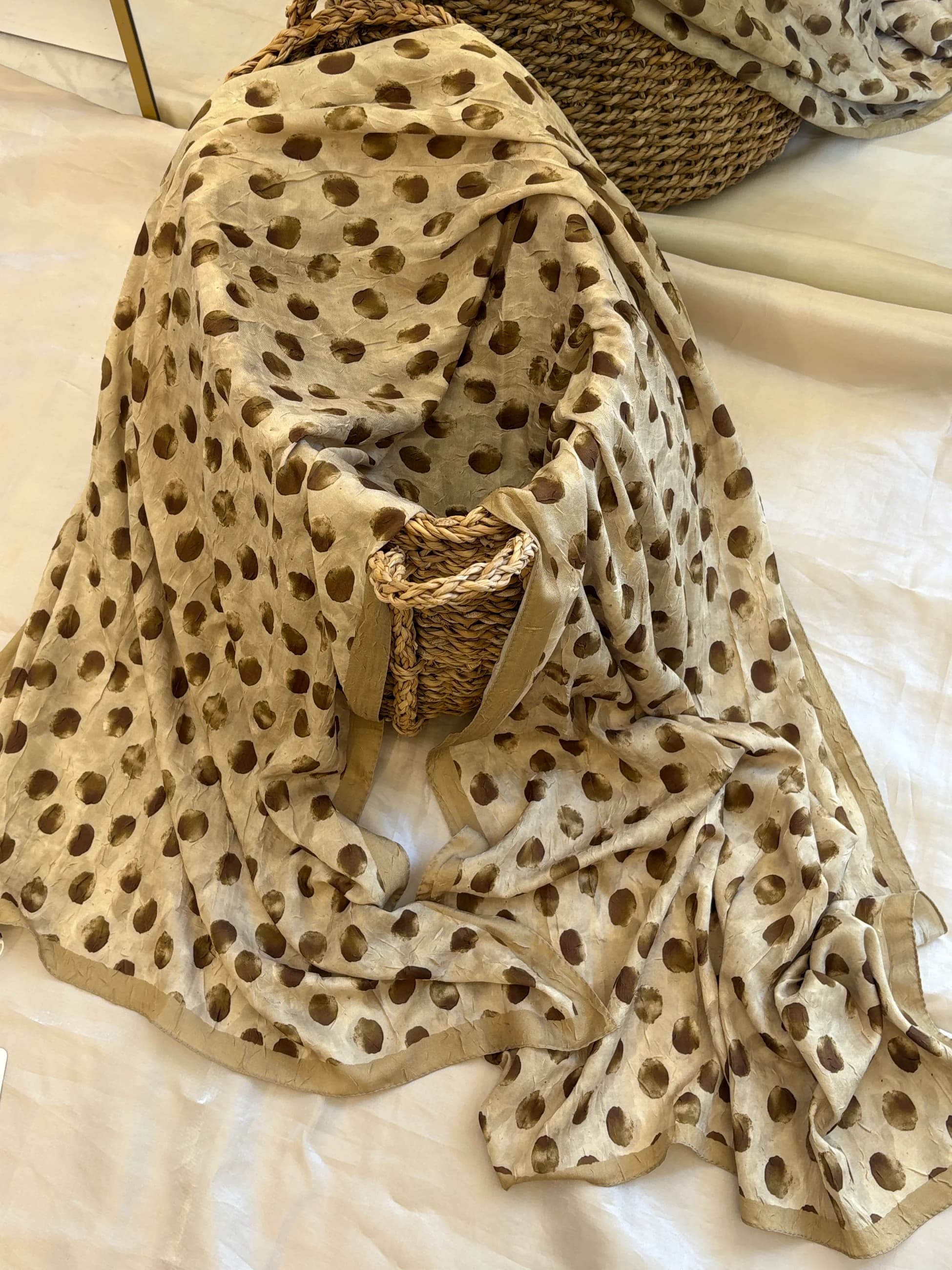 Soft Kraş Polka Şal