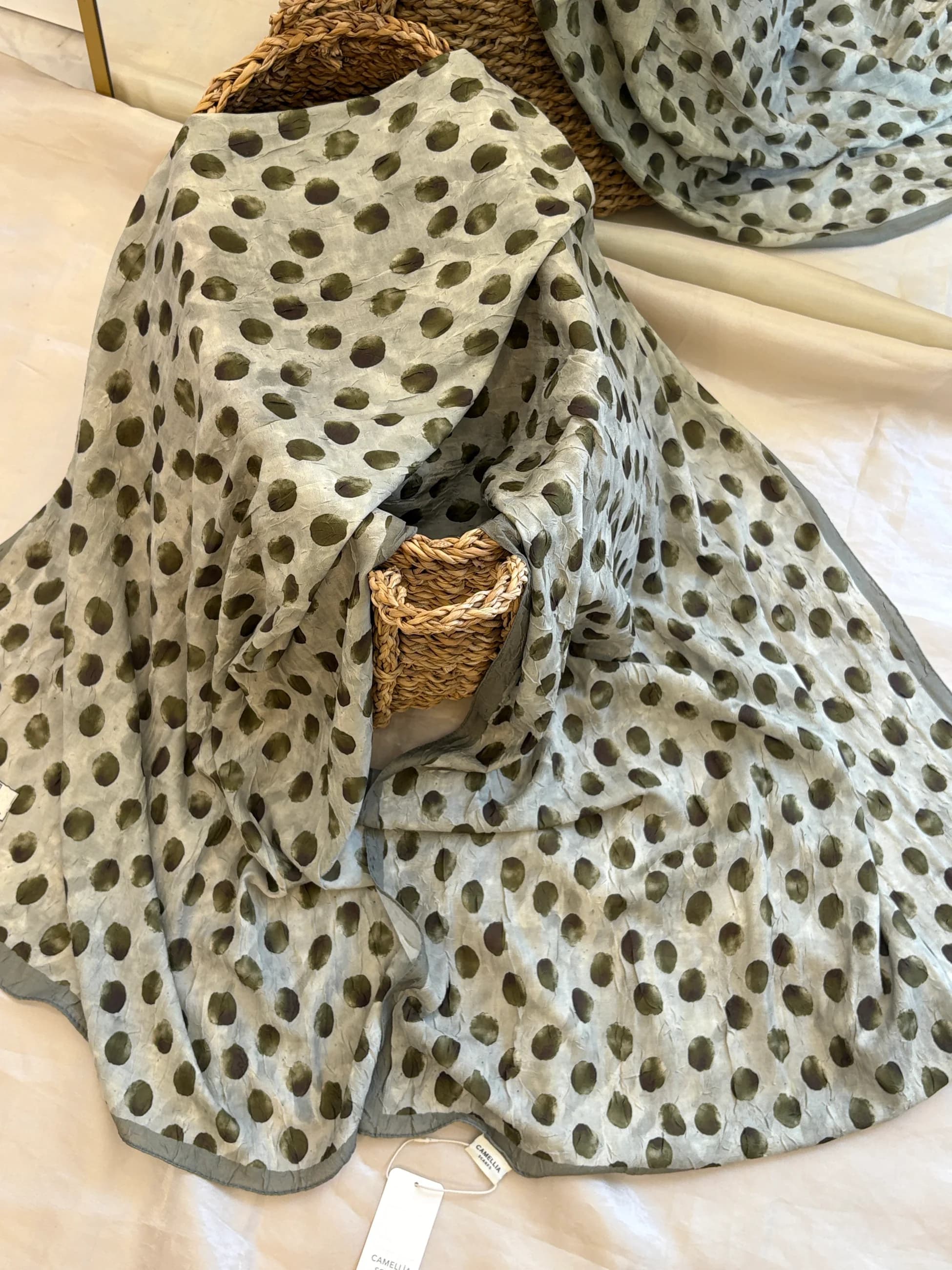 Soft Kraş Polka Şal