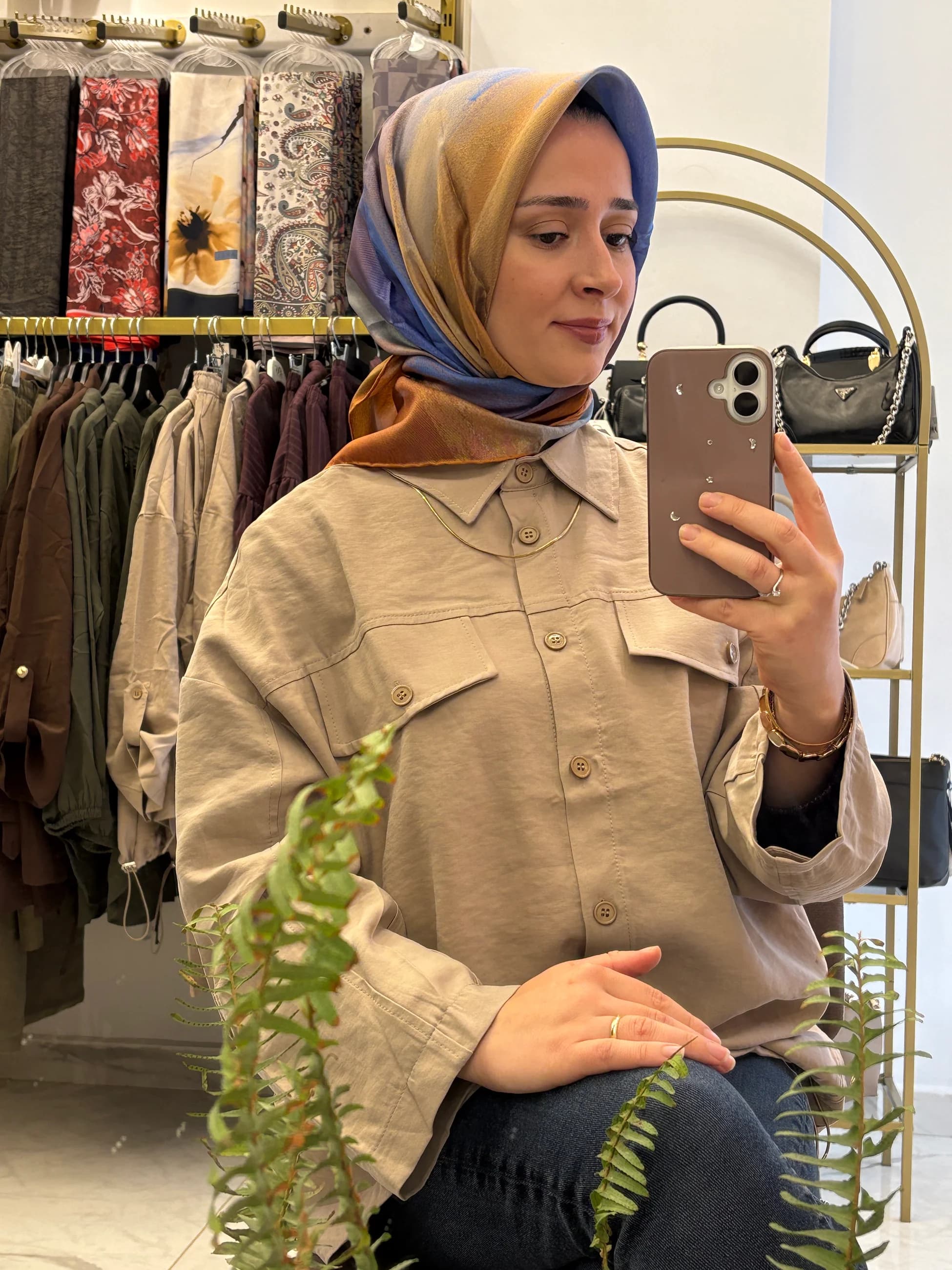 Armine Tivil İpek Eşarp-2025 Yaz