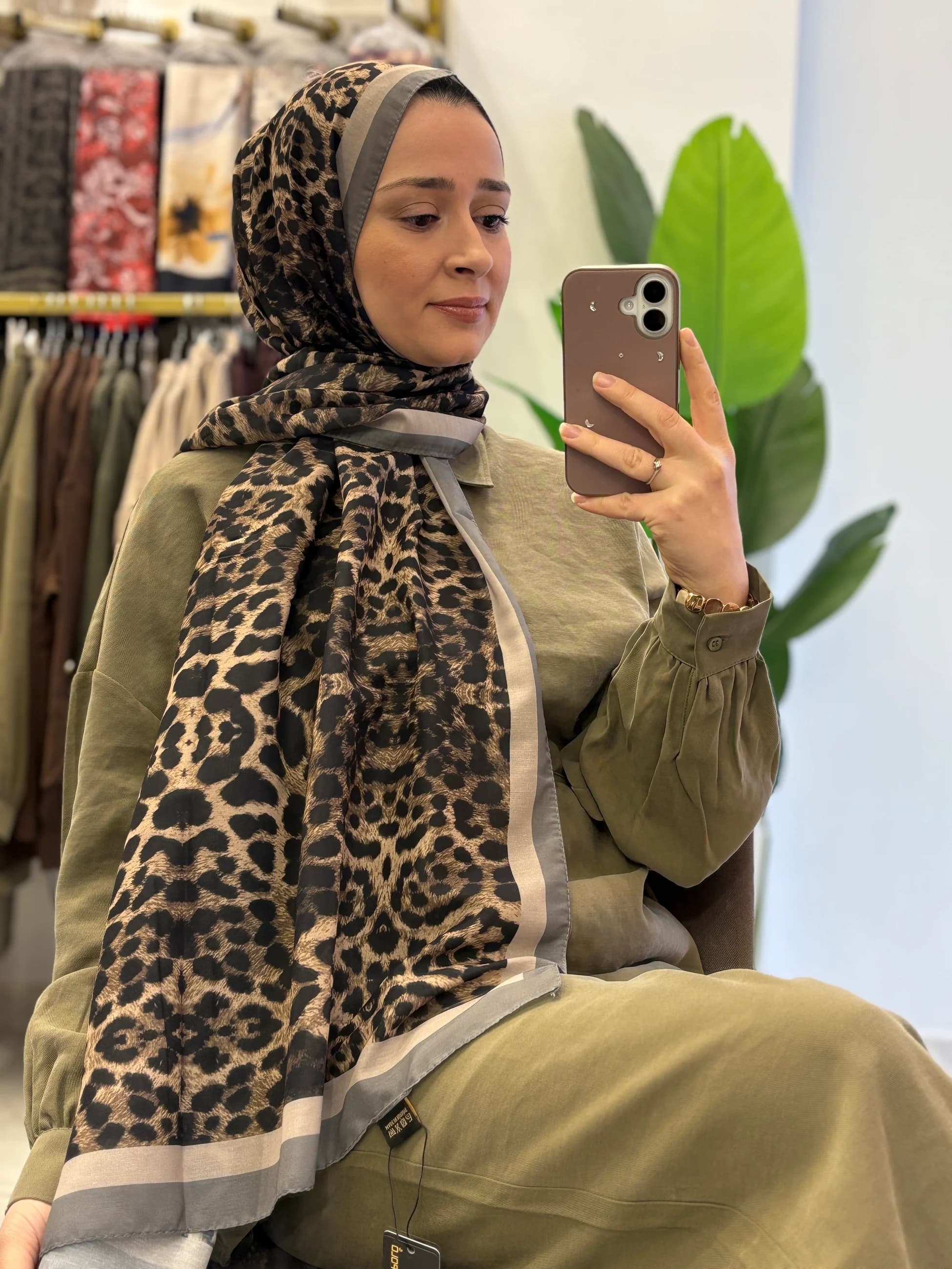 Madame Polo Dijital Soft Şal