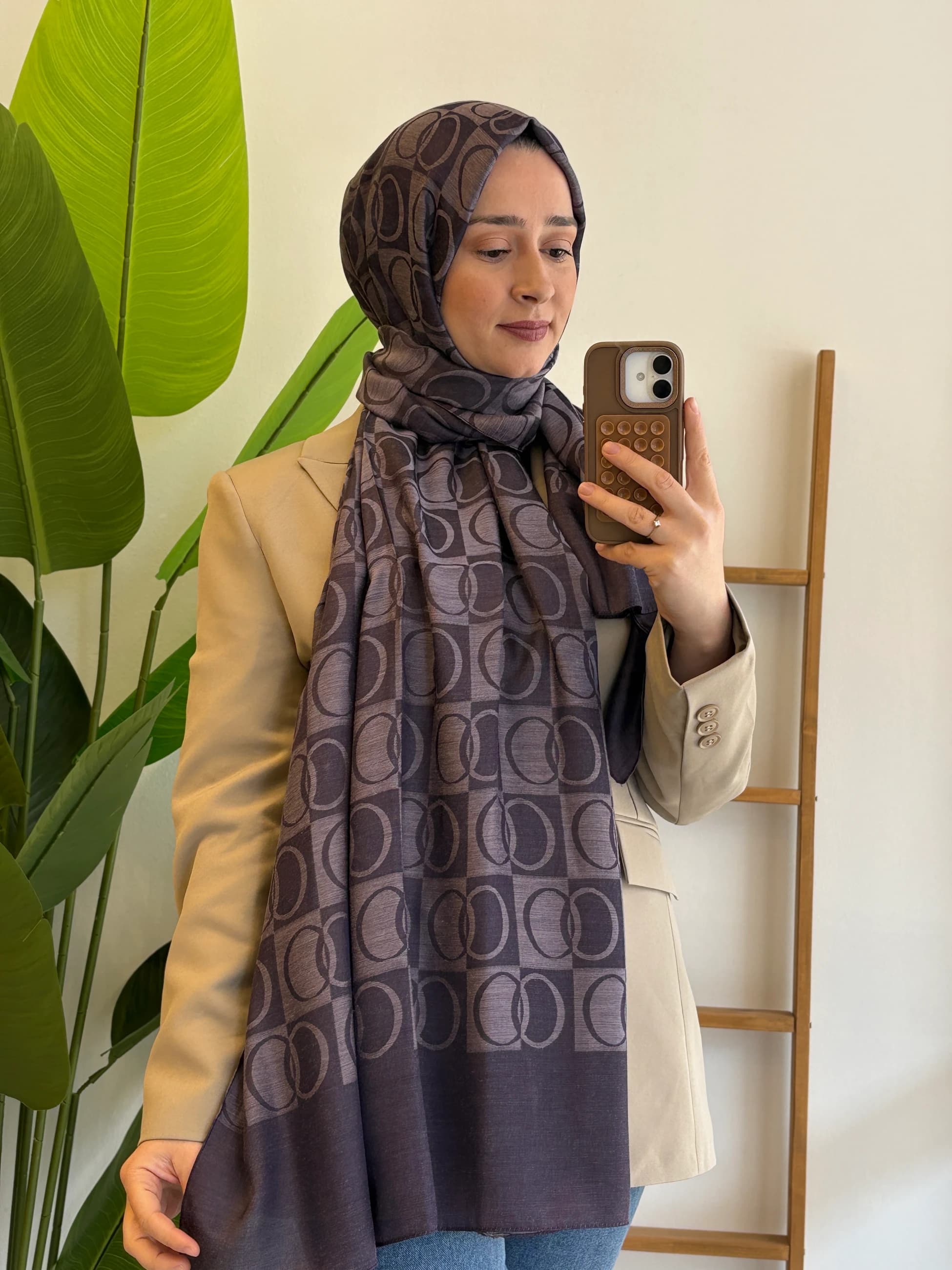 Halka Desen Şal
